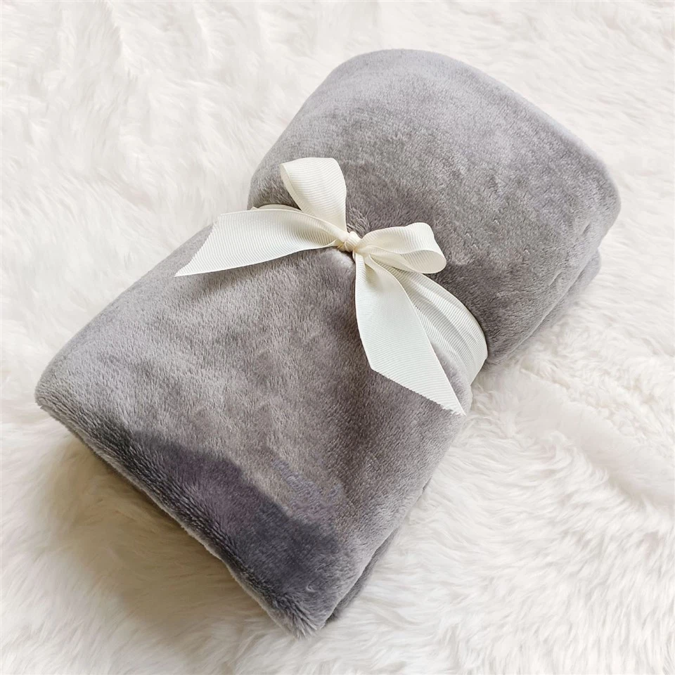 Solid Color Flannel Blanket