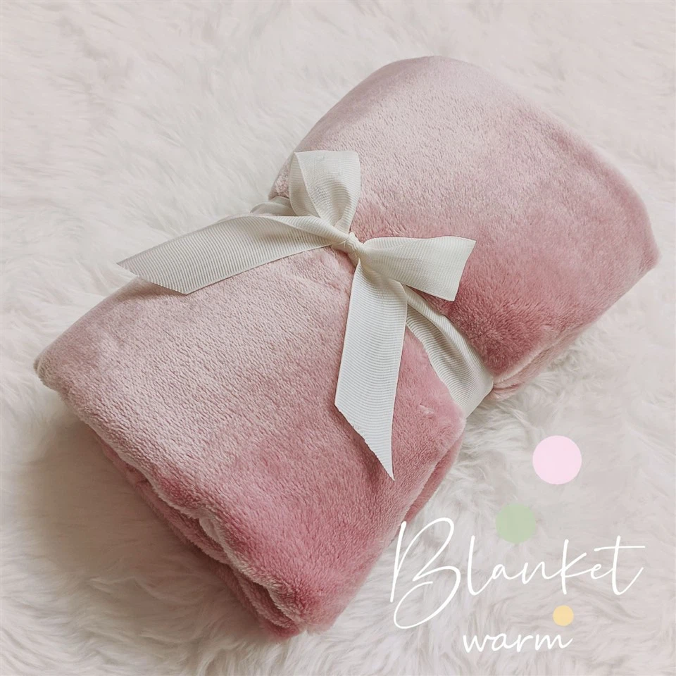 Solid Color Flannel Blanket